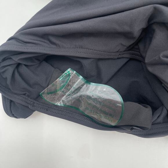 Contours by Coco Reef Swimsuit Size 12/36D One Shoulder Sarong Rosaline Black - Picture 16 of 16